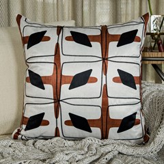 ALMOFADA SILK HOME 636 COM BORDADO 50 cm x 50 cm