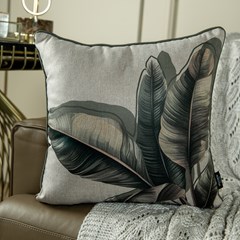 ALMOFADA RUSTIC LINEN 001 COM CORDONE 43 cm x 43 cm