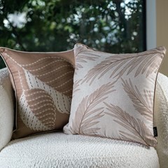 ALMOFADA RUSTIC LINEN 005 COM CORDONE 43 cm x 43 cm