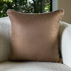 ALMOFADA RUSTIC LINEN 008 COM CORDONE 43 cm x 43 cm