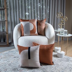 ALMOFADA RUSTIC LINEN 009 43 cm x 43 cm