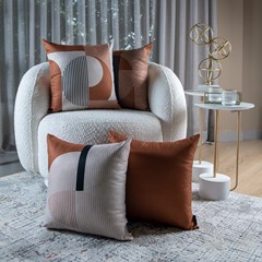 ALMOFADA RUSTIC LINEN 010 43 cm x 43 cm