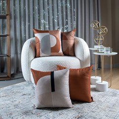 ALMOFADA RUSTIC LINEN 012 43 cm x 43 cm