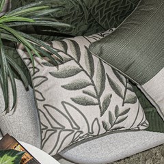 ALMOFADA RUSTIC LINEN 103 COM CORDONE 50 cm x 50 cm