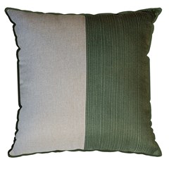 ALMOFADA RUSTIC LINEN 105 COM RECORTE E CORDONE cm x 50 cm