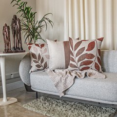 ALMOFADA RUSTIC LINEN 106 50 cm x 50 cm