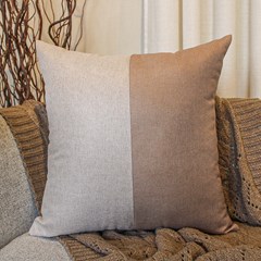 ALMOFADA RUSTIC LINEN 108 COM RECORTE 50 cm x 50 cm