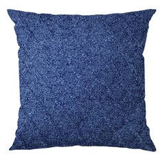 ALMOFADA TRICOT PREMIUM ARAN AZUL JEANS 50 cm x 50 cm