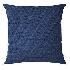 ALMOFADA TRICOT COLMEIA AZUL JEANS 50 cm x 50 cm