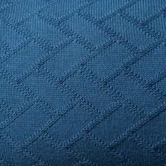 ALMOFADA TRICOT LINK AZUL JEANS 35 cm x 55 cm