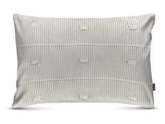 ALMOFADA TRICOT BOLA NATURAL 35 cm x 55 cm