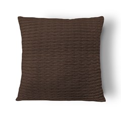ALMOFADA TRICOT MARESIAS MARROM CAFE 50 cm x 50 cm