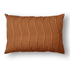 ALMOFADA TRICOT WAVES TERRACOTA 35 cm x 55 cm
