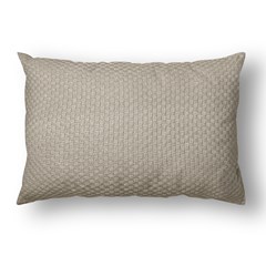 ALMOFADA TRICOT MATTONE PALHA 35 cm x 55 cm