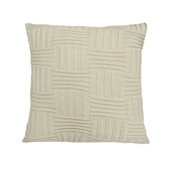 ALMOFADA TRICOT CESTINO NATURAL 50 cm x 50 cm