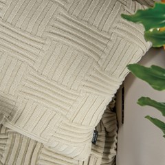 ALMOFADA TRICOT CESTINO NATURAL 50 cm x 50 cm