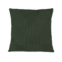 ALMOFADA TRICOT CESTINO VERDE 50 cm x 50 cm