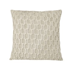 ALMOFADA TRICOT BOSSA NATURAL 50 cm x 50 cm