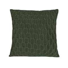 ALMOFADA TRICOT BOSSA VERDE 50 cm x 50 cm