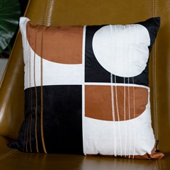 ALMOFADA VELUDO LUXOR 305 COM BORDADO 43 cm x 43 cm