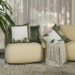 ALMOFADA VELUDO LUXOR 340 50 cm x 50 cm