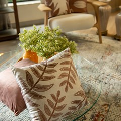 ALMOFADA VELUDO LUXOR 350 43 cm x 43 cm