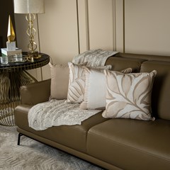 ALMOFADA VELUDO LUXOR 354 COM CORDONE 43 cm x 43 cm