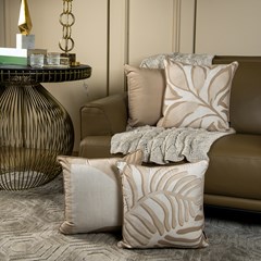 ALMOFADA VELUDO LUXOR 354 COM CORDONE 43 cm x 43 cm