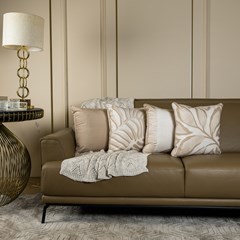 ALMOFADA VELUDO LUXOR 356 COM CORDONE 43 cm x 43 cm