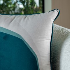 ALMOFADA VELUDO LUXOR 360 COM CORDONE 43 cm x 43 cm