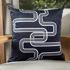 ALMOFADA VELUDO LUXOR 363 43 cm x 43 cm