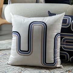 ALMOFADA VELUDO LUXOR 364 43 cm x 43 cm