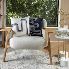 ALMOFADA VELUDO LUXOR 364 43 cm x 43 cm