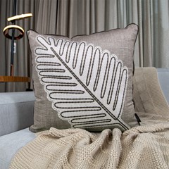 ALMOFADA VELUDO LUXOR 374 COM CORDONE 43 cm x 43 cm