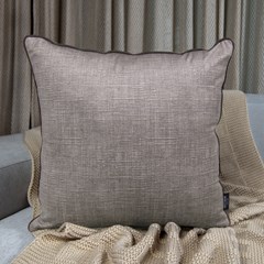 ALMOFADA VELUDO LUXOR 375 COM CORDONE 43 cm x 43 cm