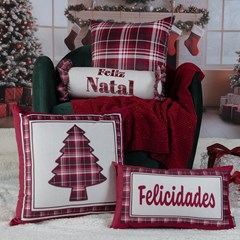 ALMOFADA NATALINA 535 50 cm x 50 cm