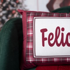 ALMOFADA NATALINA 538 28 cm x 48 cm