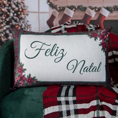 ALMOFADA NATALINA 541 35 cm x 55 cm