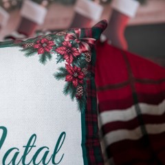 ALMOFADA NATALINA 541 35 cm x 55 cm