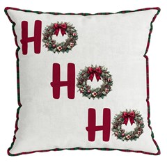 ALMOFADA NATALINA 544 COM CORDONE 43 cm x 43 cm