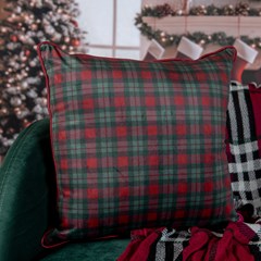 ALMOFADA NATALINA 546 COM CORDONE 43 cm x 43 cm