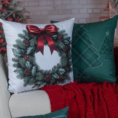 ALMOFADA NATALINA 553 43 cm x 43 cm