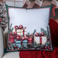ALMOFADA NATALINA 554 43 cm x 43 cm