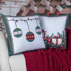 ALMOFADA NATALINA 555 43 cm x 43 cm
