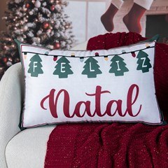 ALMOFADA NATALINA 556 35 cm x 55 cm