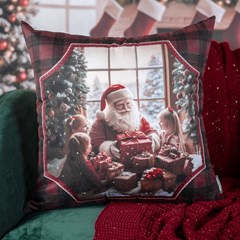 ALMOFADA NATALINA 557 43 cm x 43 cm