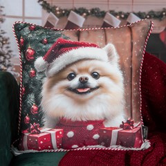 ALMOFADA NATALINA 560 COM CORDAO 43 cm x 43 cm