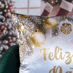 ALMOFADA NATALINA 570 43 cm x 43 cm