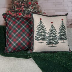 ALMOFADA NATALINA 573 COM GUIZO 50 cm x 50 cm