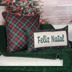 ALMOFADA NATALINA 574 COM ABA 50 cm x 50 cm